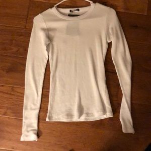 Long sleeve brandy Melville (white)